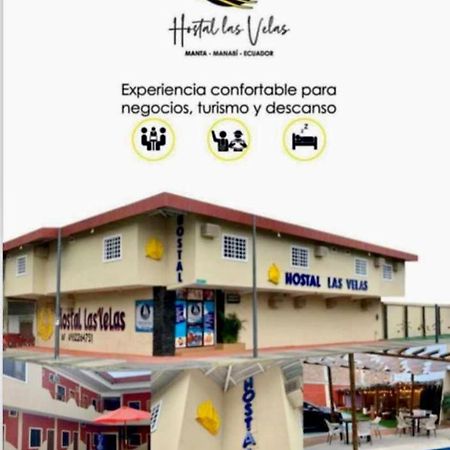Hotel Hostal Las Velas Manta Zewnętrze zdjęcie