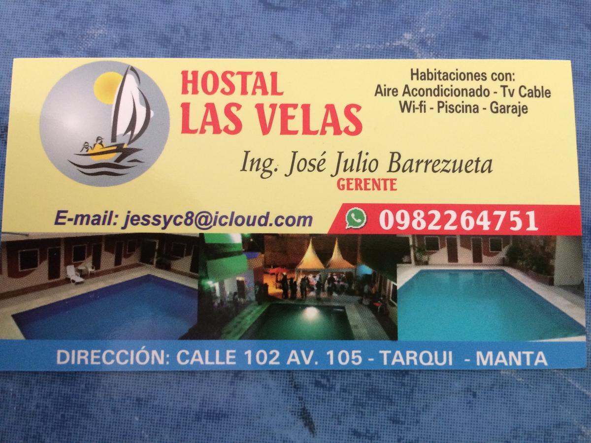 Hotel Hostal Las Velas Manta Zewnętrze zdjęcie