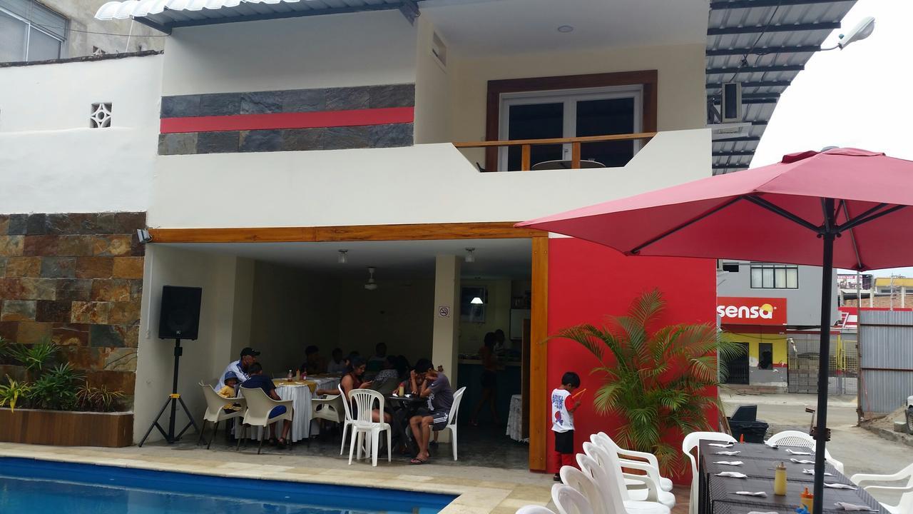 Hotel Hostal Las Velas Manta Zewnętrze zdjęcie