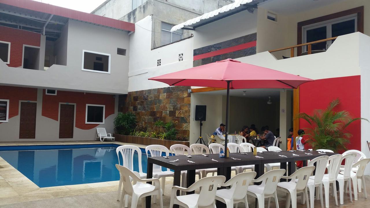 Hotel Hostal Las Velas Manta Zewnętrze zdjęcie