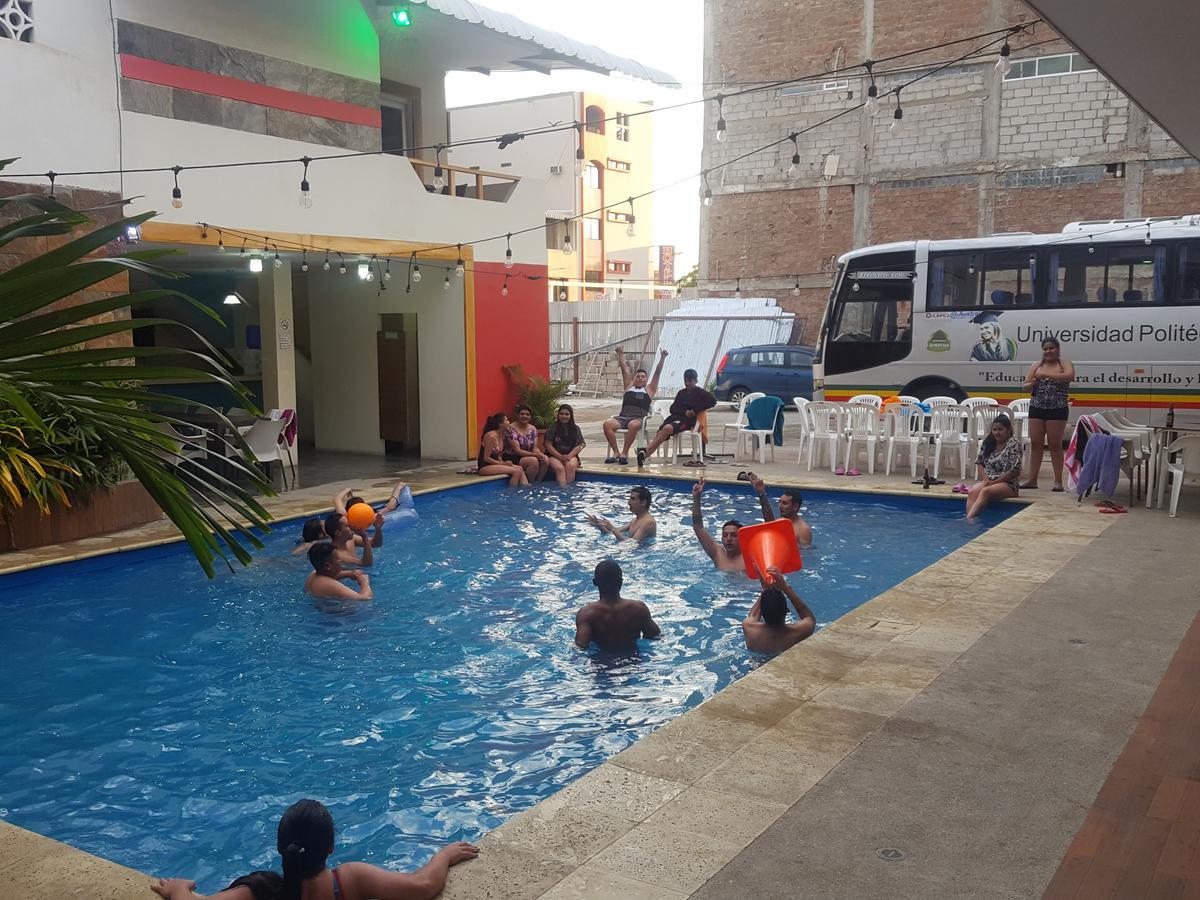 Hotel Hostal Las Velas Manta Zewnętrze zdjęcie